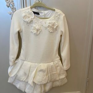 Biscotti Toddler Girls sweater dress.